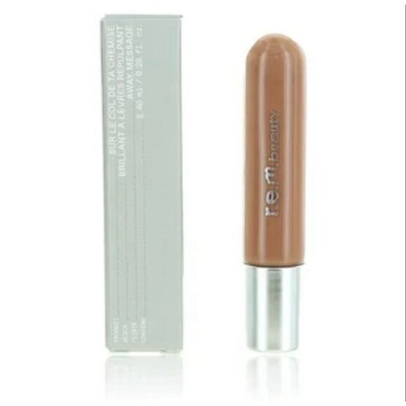 r.e.m. BEAUTY - NWTIB - On Your Collar Plumping Lip Gloss in "Away Message." - Picture 8 of 11